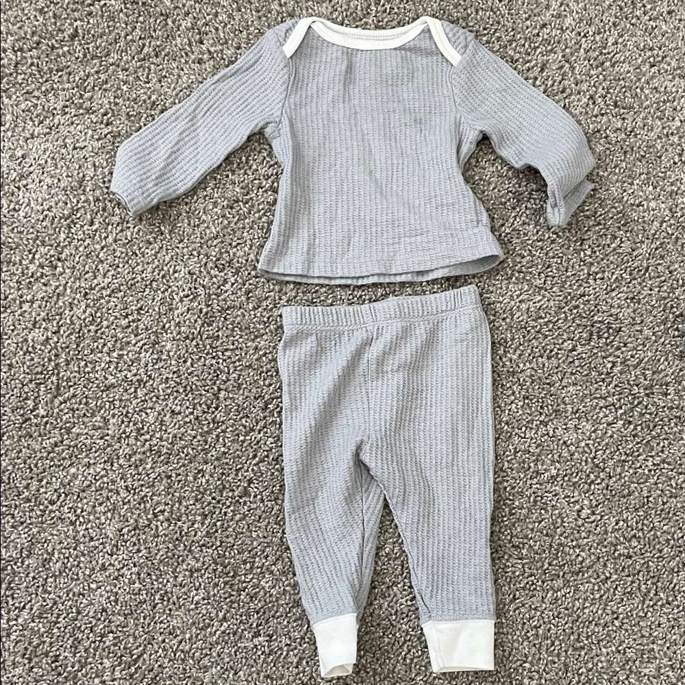 Gray Baby Pajamas